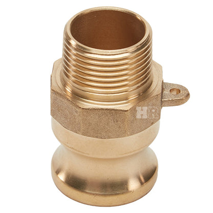 Brass 3/4" Male Camlock x 3/4" Male NPT