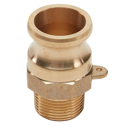 Brass 3/4" Male Camlock x 3/4" Male NPT