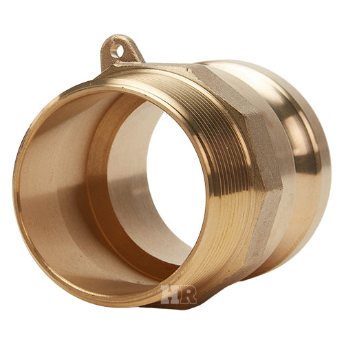 Brass 2" Male Camlock x 2" Male NPT
