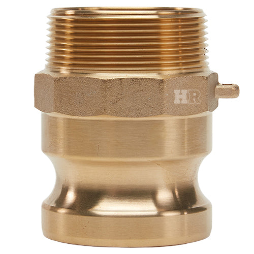 Brass 2" Male Camlock x 2" Male NPT