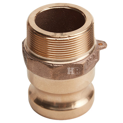 Brass 2" Male Camlock x 2" Male NPT (USA)