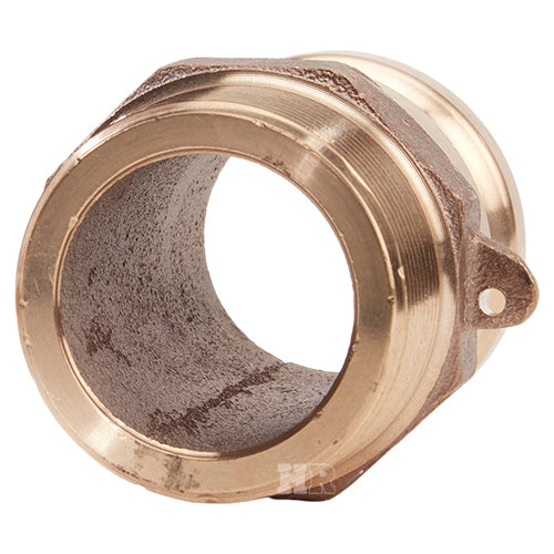 Brass 2" Male Camlock x 2" Male NPT (USA)