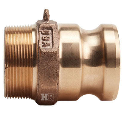 Brass 2" Male Camlock x 2" Male NPT (USA)