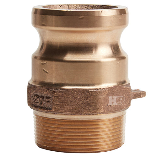 Brass 2" Male Camlock x 2" Male NPT (USA)