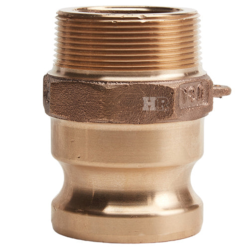 Brass 2" Male Camlock x 2" Male NPT (USA)