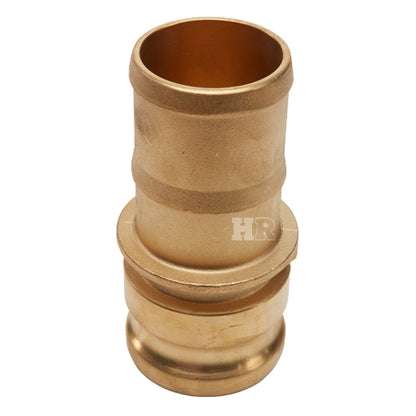 Brass 4" Male Camlock to Hose Shank (USA)