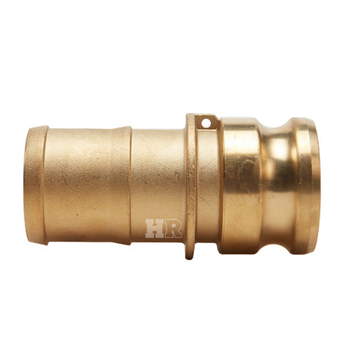 Brass 4" Male Camlock to Hose Shank (USA)