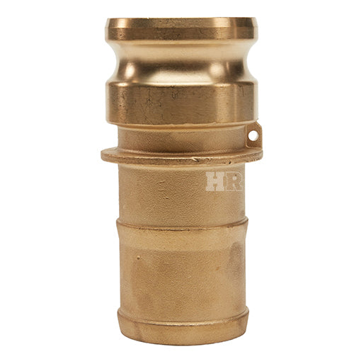 Brass 4" Male Camlock to Hose Shank (USA)