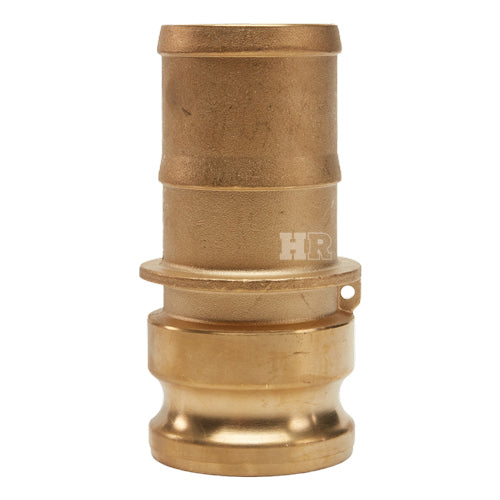 Brass 4" Male Camlock to Hose Shank (USA)