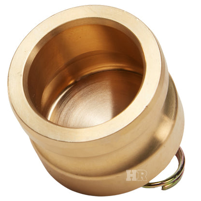 Brass 3" Male Camlock Dust Plug