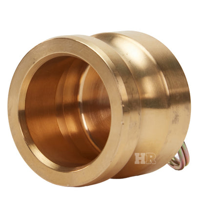 Brass 3" Male Camlock Dust Plug (USA)