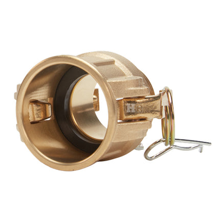 Brass 1 1/2" Female Camlock x 1 1/2" Male NPT