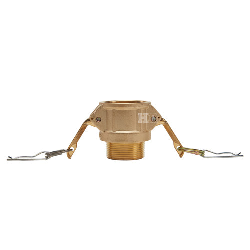 Brass 1 1/2" Female Camlock x 1 1/2" Male NPT