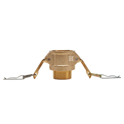 Brass 1 1/2" Female Camlock x 1 1/2" Male NPT