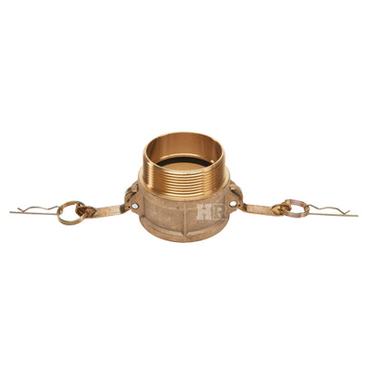 Brass 3" Female Camlock x 3" Male NPT (USA)