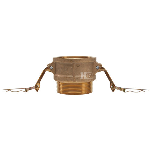 Brass 3" Female Camlock x 3" Male NPT (USA)