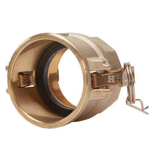 Brass 2" Female Camlock x 2" Female NPT