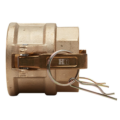 Brass 2" Female Camlock x 2" Female NPT