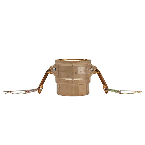 Brass 2" Female Camlock x 2" Female NPT (USA)