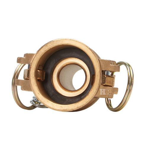 Brass 3/4" Female Camlock to Hose Shank (USA)