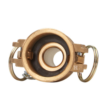 Brass 3/4" Female Camlock to Hose Shank (USA)