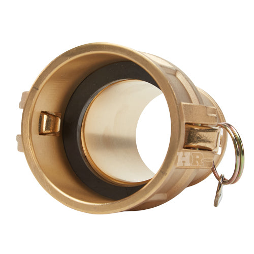 Brass 2" Female Camlock to Hose Shank (USA)