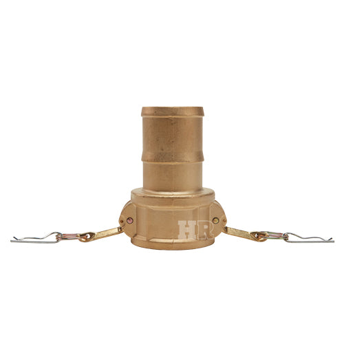 Brass 2" Female Camlock to Hose Shank (USA)