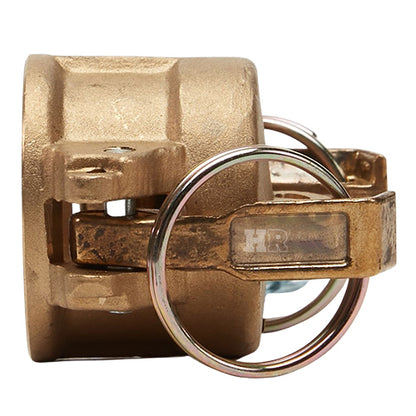 Brass 1/2" Female Camlock Dust Cap (USA)