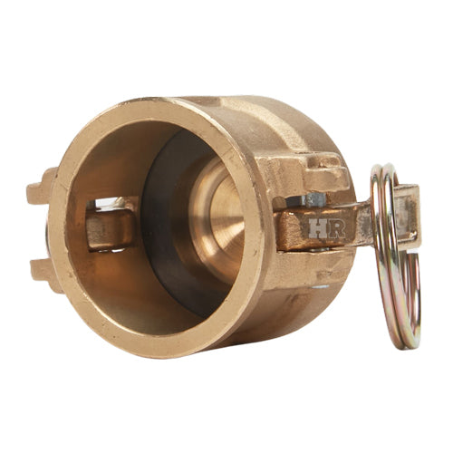 Brass 1/2" Female Camlock Dust Cap (USA)