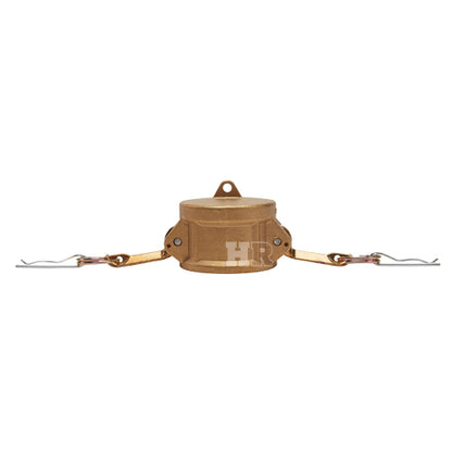 Brass 1 1/2" Female Camlock Dust Cap