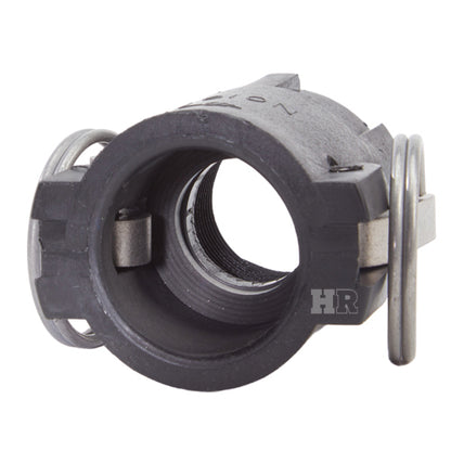 Plastic 1" Female Camlock x 1" Female BSP (USA)