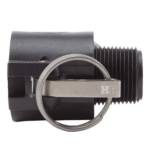 Plastic 1" Female Camlock x 1" Male BSP (USA)