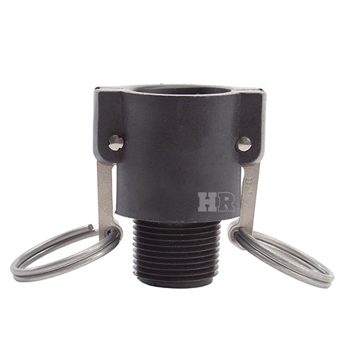 Plastic 1" Female Camlock x 1" Male BSP (USA)