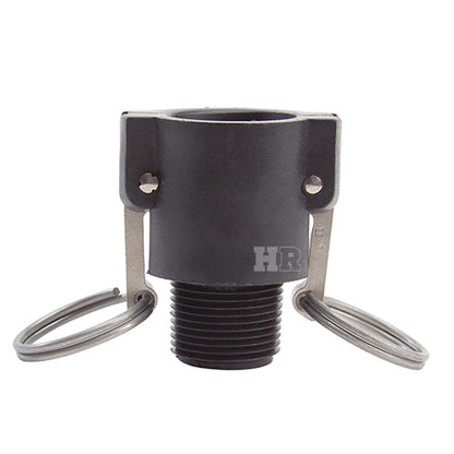 Plastic 1" Female Camlock x 1" Male BSP (USA)