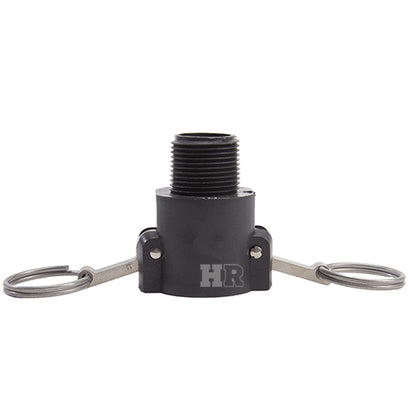Plastic 1" Female Camlock x 1" Male BSP (USA)