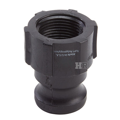 Plastic 1" Male Camlock x 1" Female BSP (USA)