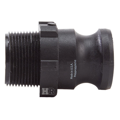 Plastic 1 1/4" Male Camlock x 1 1/4" Male BSP (USA)