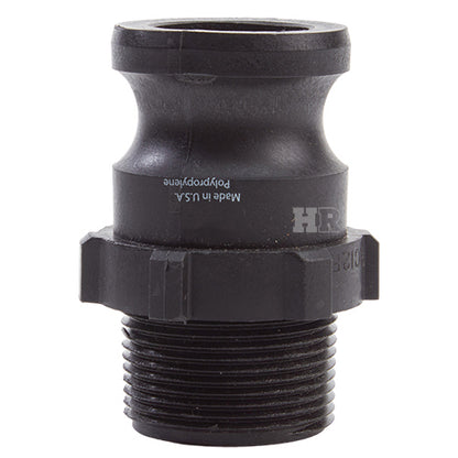 Plastic 1 1/4" Male Camlock x 1 1/4" Male BSP (USA)