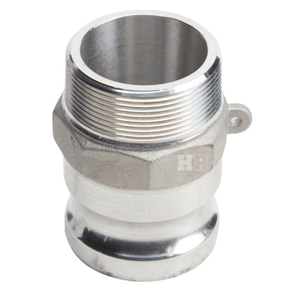 Aluminum 2" Male Camlock x 2" Male BSP (USA)