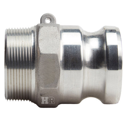 Aluminum 2" Male Camlock x 2" Male BSP (USA)