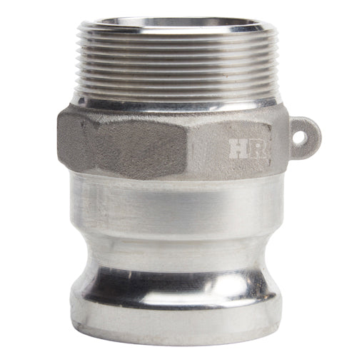 Aluminum 2" Male Camlock x 2" Male BSP (USA)