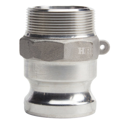 Aluminum 2" Male Camlock x 2" Male BSP (USA)