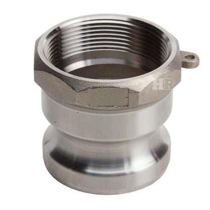 Stainless Steel 2" Male Camlock x 2" Female BSP (USA)