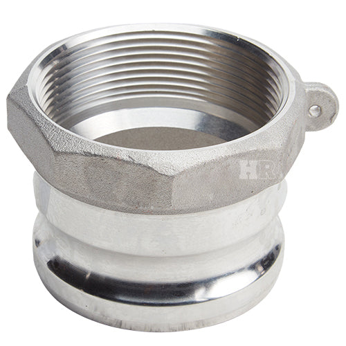 Aluminum 3" Male Camlock x 3" Female BSP (USA)