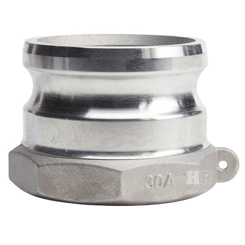 Aluminum 3" Male Camlock x 3" Female BSP (USA)