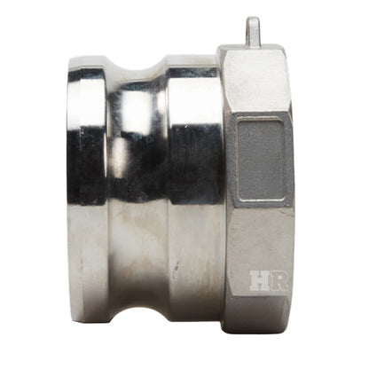 Stainless Steel 3" Male Camlock x 3" Female BSP