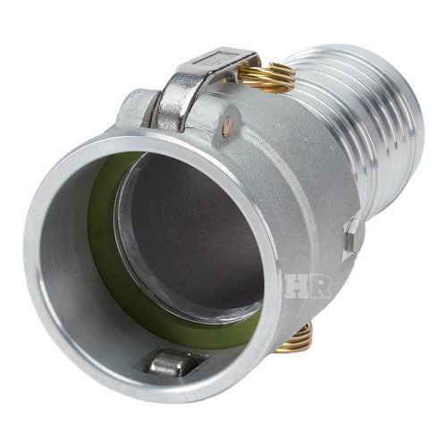 Aluminum 3" Swivel Female Camlock to Hose Shank (USA)