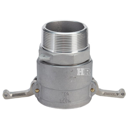Aluminum 3" Swivel Female Camlock x 3" Male NPT (USA)