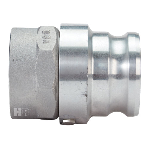 Aluminum 4" Swivel Male Camlock x 4" Female NPT (USA)