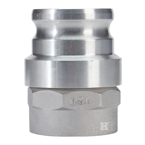 Aluminum 4" Swivel Male Camlock x 4" Female NPT (USA)